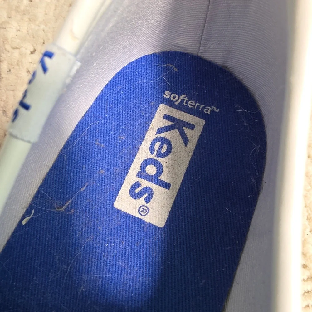 Keds Triple Kick Sneaker White Leather Platform‎ Womens 8.5 Excellent